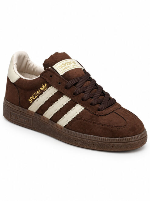 Kadın Retro Süet Bağcıklı Casual Sneaker Spor Ayakkabı - Kahve Bej