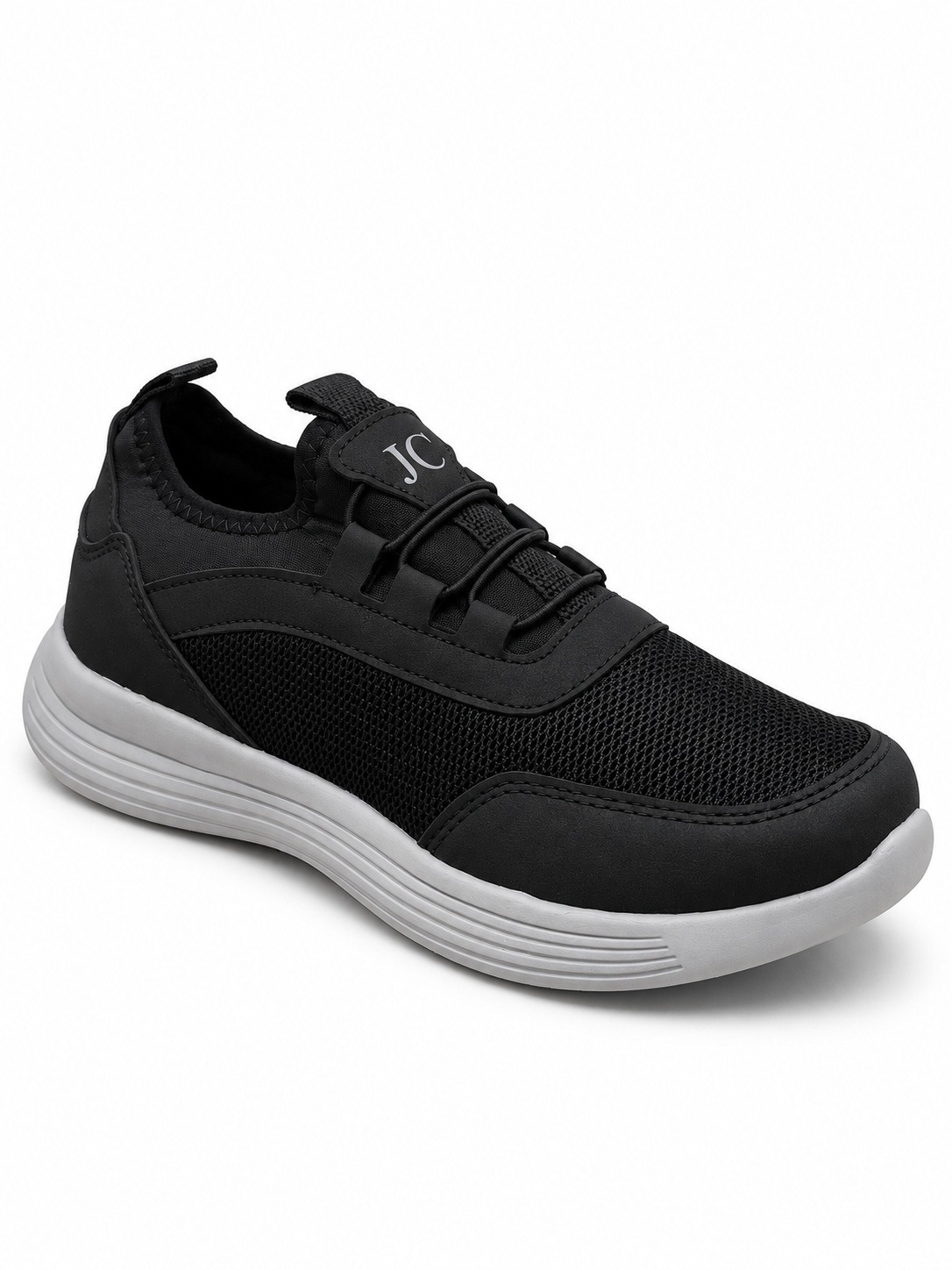 Kadın Siyah Bağcıklı Casual Sneaker Spor Ayakkabı