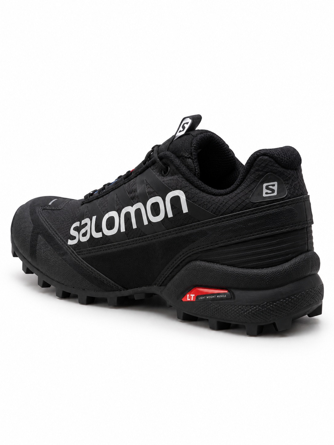Erkek Siyah Outdoor Spor Ayakkabı – Kaymaz Tabanlı Trekking Model - Görsel 4